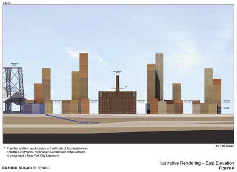 Domino proposed Kent elevation (click to enlarge)