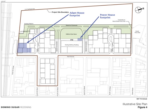 Domino Rezoning Site Plan (click to enlarge)